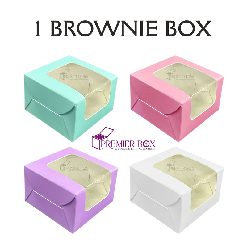 1 Brownie box with window