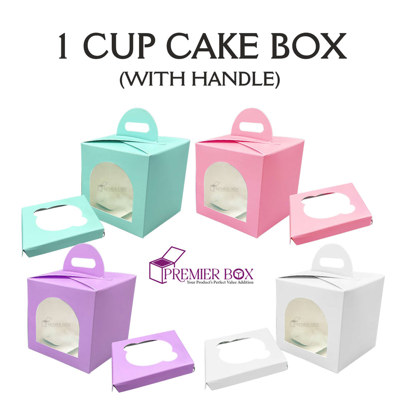 1 Cupcake Window box with handle