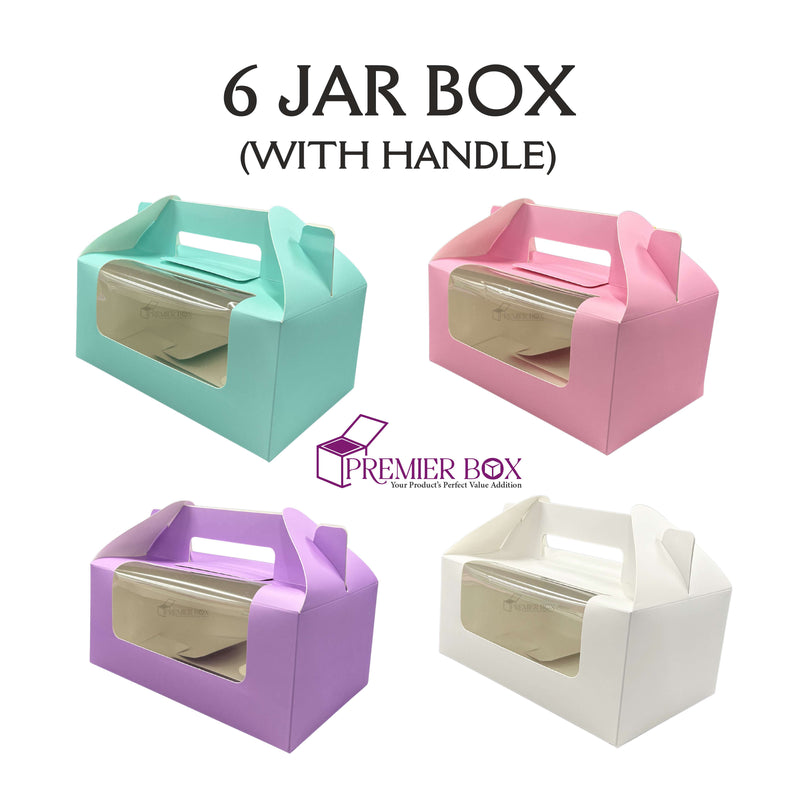 6 Jar Window box with handle
